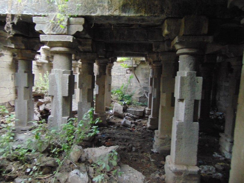 Remains of a Śaiva monastery