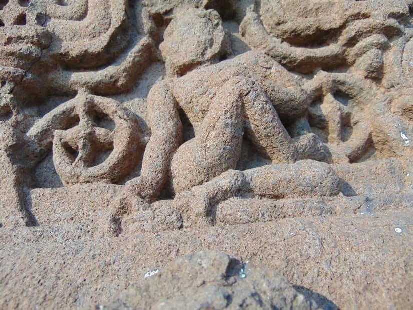 Matsyendranātha in a yogic posture